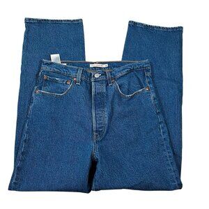 Levis Ribcage straight Jeans women's size 30 x 29 Premium Denim